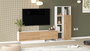 Hanah Home Soporte para TV For1-Sw Natural y Blanco